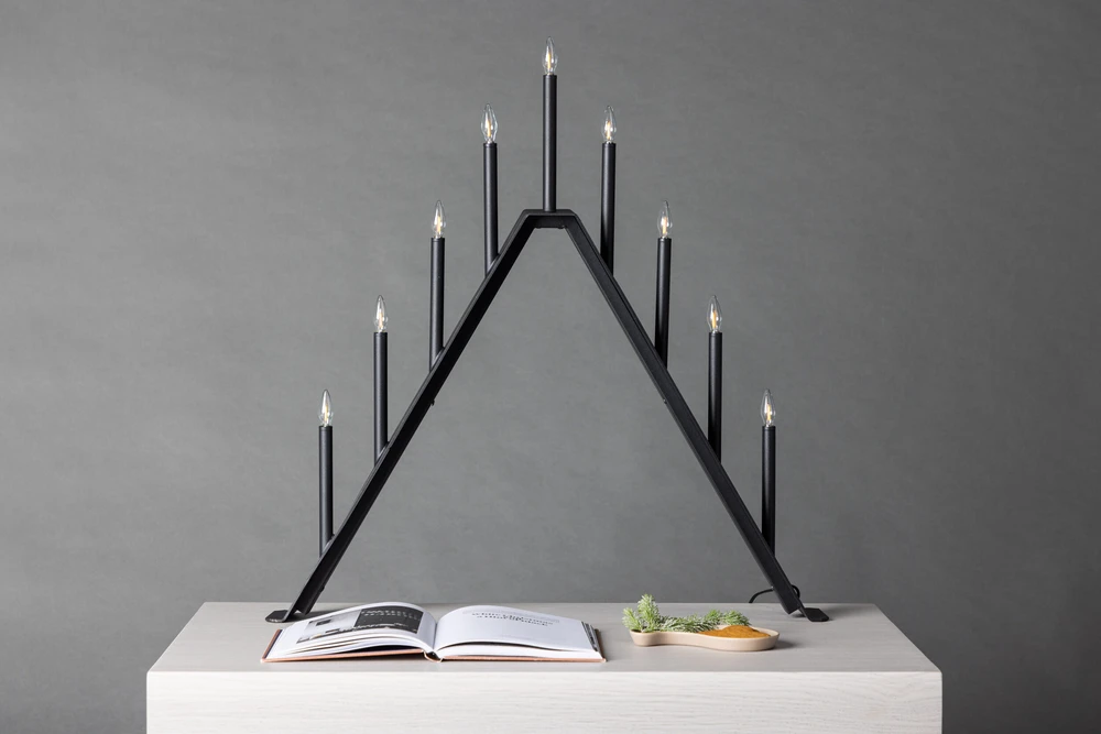 Venture Design Stalo lampa, Åre, 64x64 cm, juoda