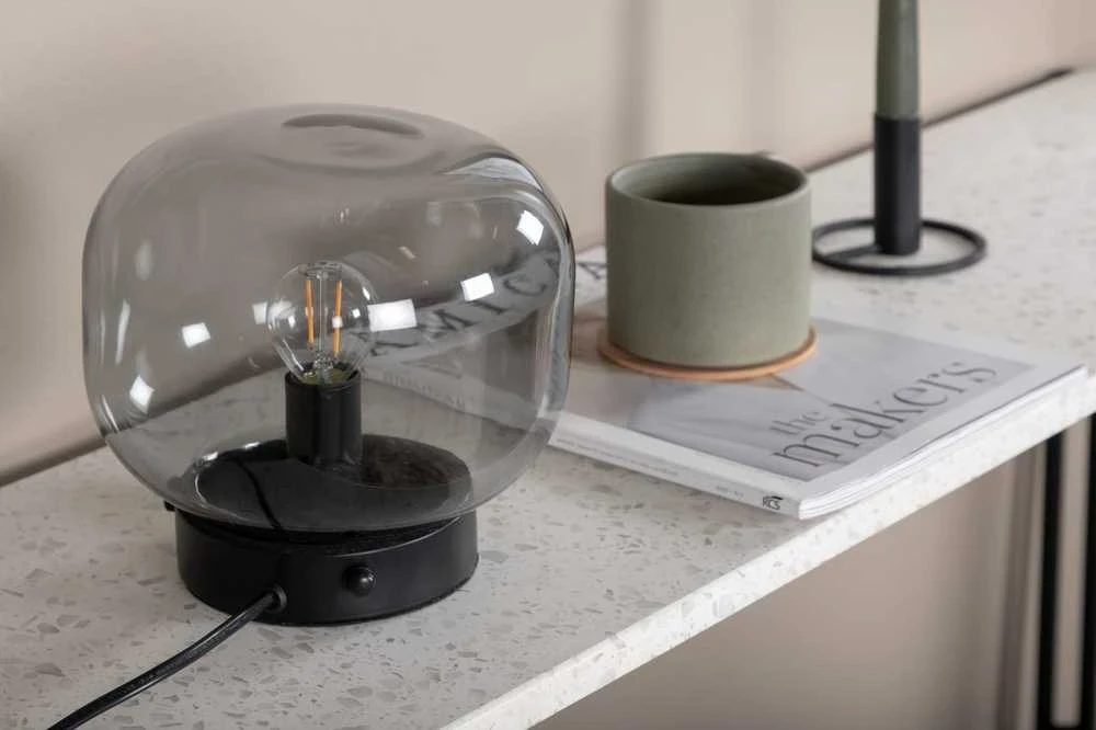 Venture Design Stalo lampa, Bollonelie, 18x19x19 cm, Juoda