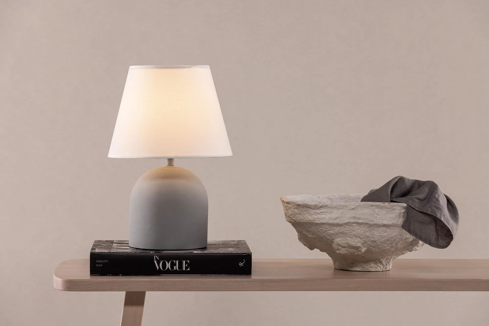 Venture Design Stalo lampa, Styrsö, 37x25x25 cm, Pilka