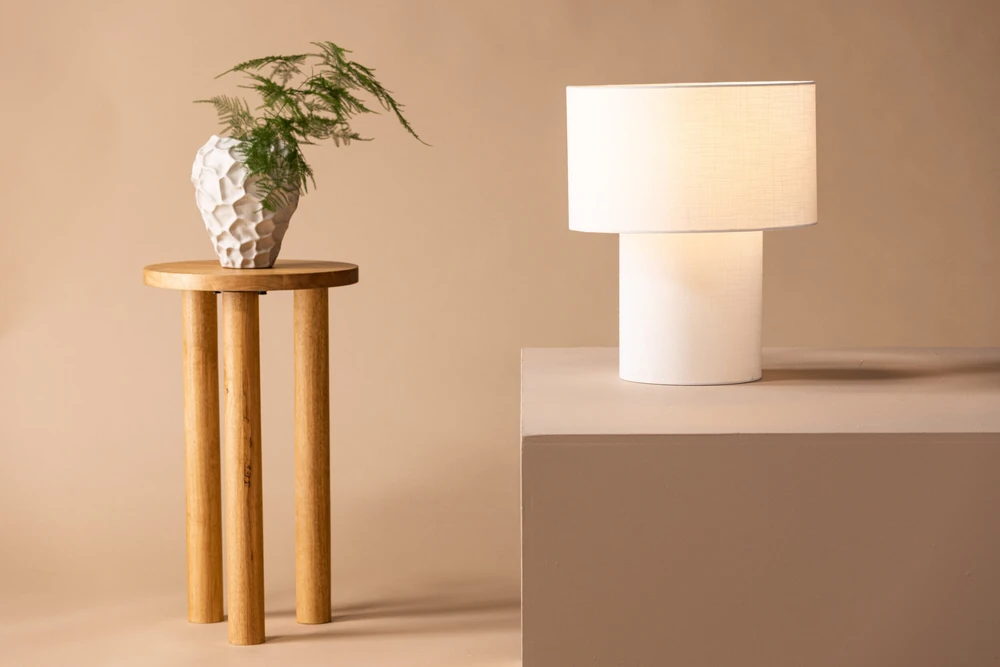 Venture Design Stalo lempa, Globia, 40x35x35 cm, Balta