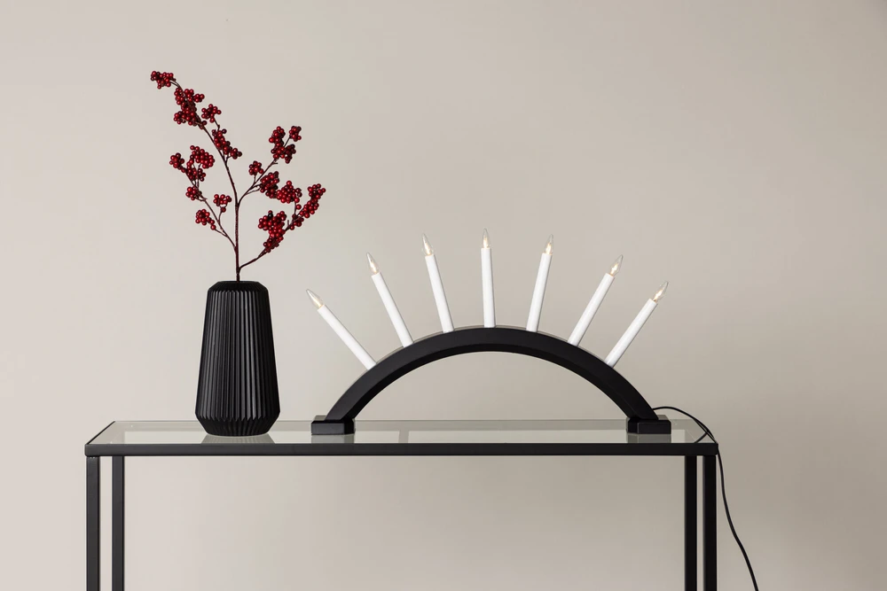 Venture Design Stalo lempa, Kebnekaise, 34x55 cm, Juoda