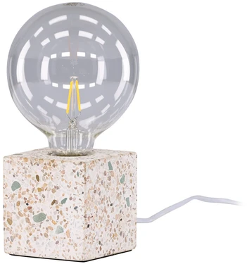 Venture Design Stalo lempa, Rilche, 9x9x9 cm, Pilka