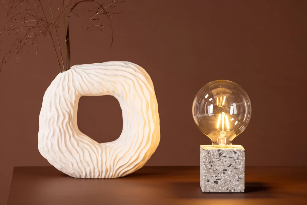 Venture Design Stalo lempa, Rilche, 9x9x9 cm, Balta