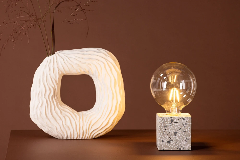 Venture Design Stalo lempa, Rilche, 9x9x9 cm, Balta