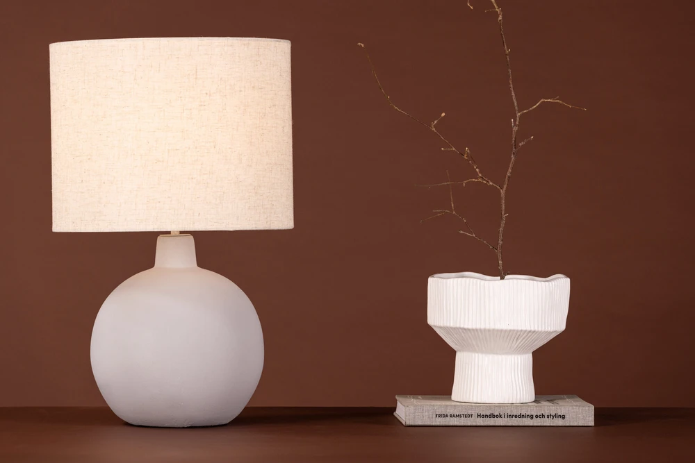 Venture Design Stalo lempa, Torcello, 51x32x32 cm, Pilka