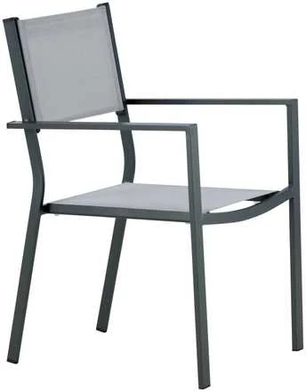 Venture Design Stogelio kėdė, Copacabana 2 vnt., 61x56.5x88 cm, Pilka