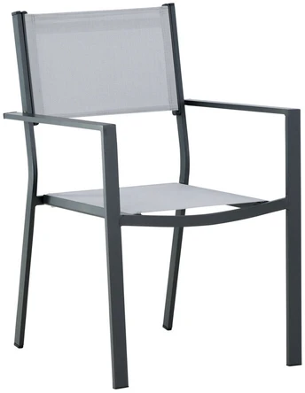 Venture Design Stogelio kėdė, Copacabana 2 vnt., 61x56.5x88 cm, Pilka