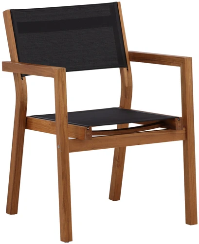 Venture Design Sudėjimo kėdė, Veneicija, 2 vnt., 60x61x85 cm, Juoda