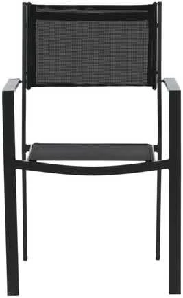Venture Design Sudėtinis kėdė, Copacabana 2 vnt., 61x56.5x88 cm, Juoda