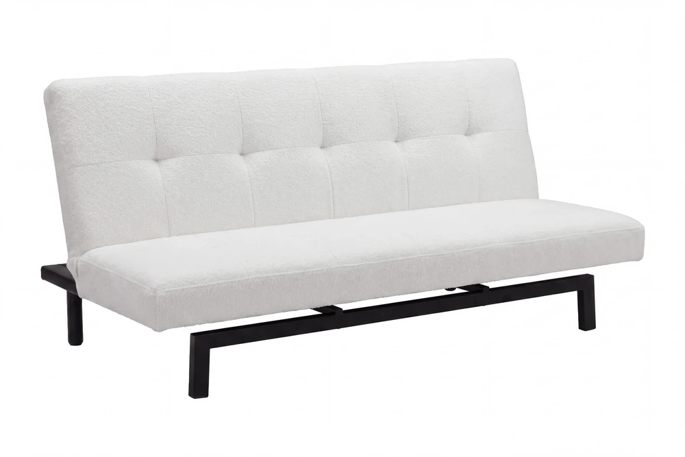 Venture Design Sulankstoma lova-sofa Bodil, balta