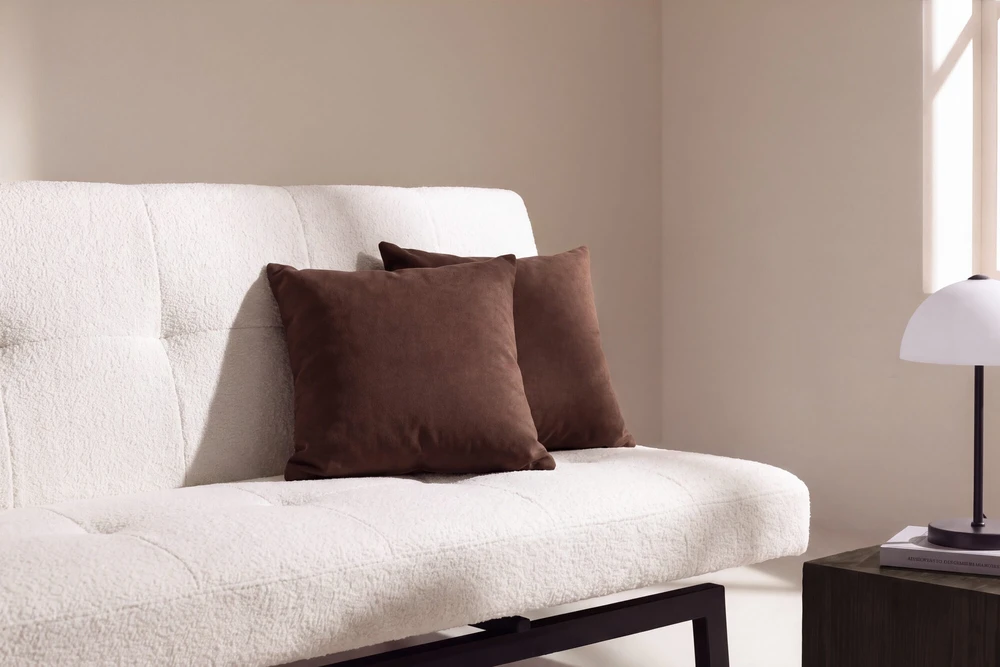 Venture Design Sulankstoma lova-sofa Bodil, balta
