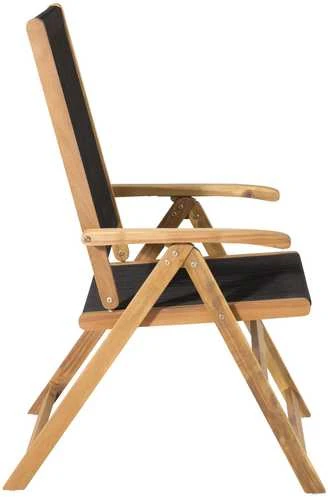 Venture Design Sulankstomas kėdė 47.5x52.5 cm Juoda virvė akacija