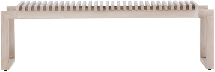 Venture Design Suoliukas Athena 140x38x45 cm baltas aliuminis