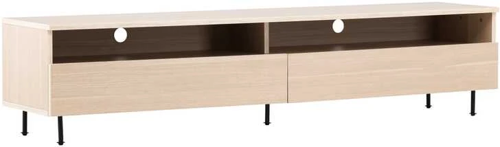 Venture Design Televizoriaus staliukas, Navarra, 180x40 cm, baltašviesa