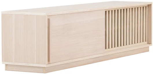 Venture Design Televizoriaus staliukas, Lugo, 180x45 cm, Baltas apdaila