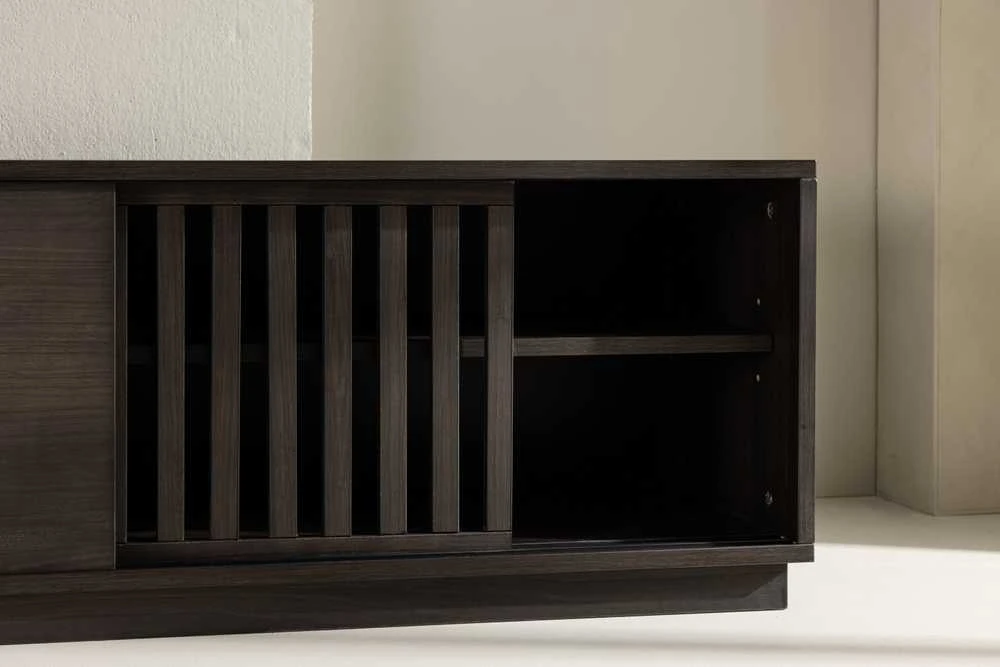 Venture Design Televizoriaus staliukas, Lugo, 180x45 cm, Mokos spalva