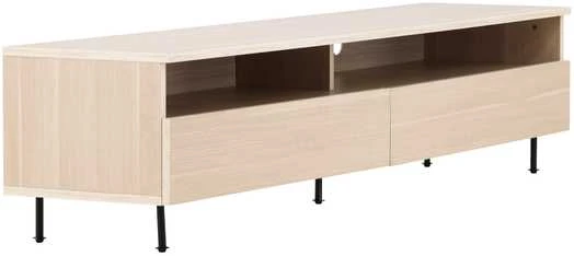 Venture Design Televizoriaus staliukas, Navarra, 180x40 cm, baltašviesa