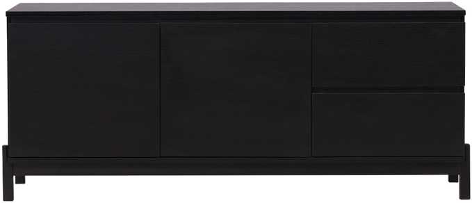 Venture Design Televizoriaus staliukas, korpuso saugojimas, 138x56 cm, juodas