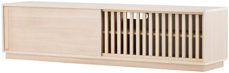 Venture Design Televizoriaus staliukas, Lugo, 180x45 cm, Baltas apdaila