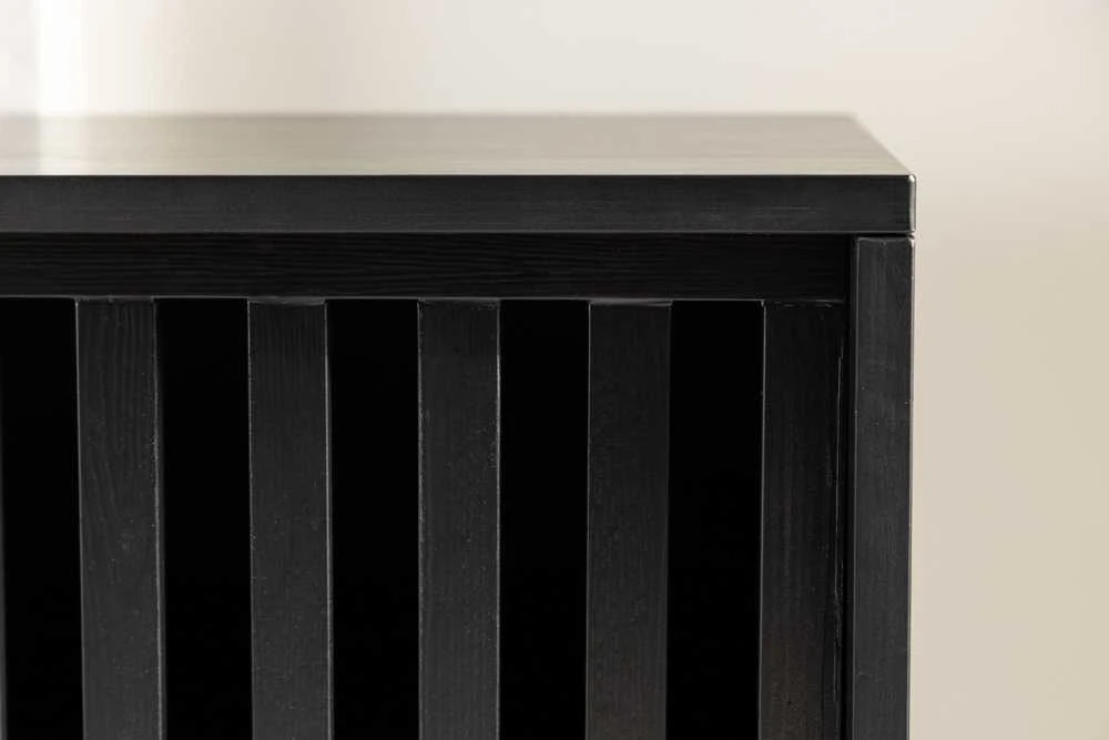 Venture Design Televizoriaus staliukas, Lugo, 180x45 cm, Juodas