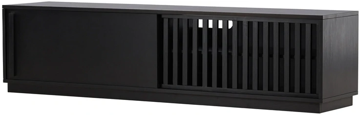 Venture Design Televizoriaus staliukas, Lugo, 180x45 cm, Juodas