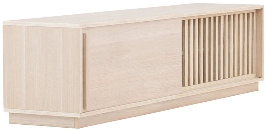 Venture Design Televizoriaus staliukas, Lugo, 180x45 cm, Baltas apdaila