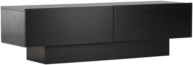 Venture Design Televizoriaus staliukas, Cuenca, 160x45 cm, Juodas