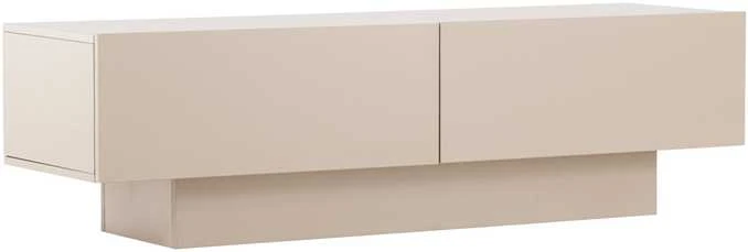 Venture Design Televizoriaus staliukas, Cuenca, 160x45 cm, kreminė spalva
