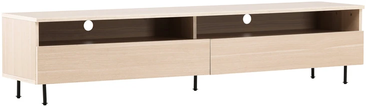 Venture Design Televizoriaus staliukas, Navarra, 180x40 cm, baltašviesa