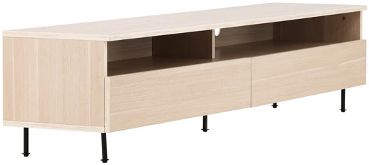 Venture Design Televizoriaus staliukas, Navarra, 180x40 cm, baltašviesa