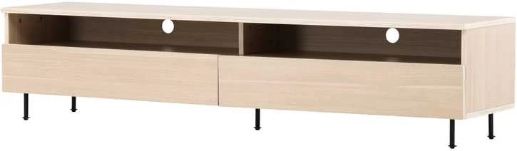 Venture Design Televizoriaus staliukas, Navarra, 180x40 cm, baltašviesa