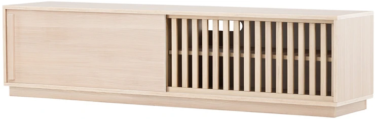 Venture Design Televizoriaus staliukas, Lugo, 180x45 cm, Baltas apdaila
