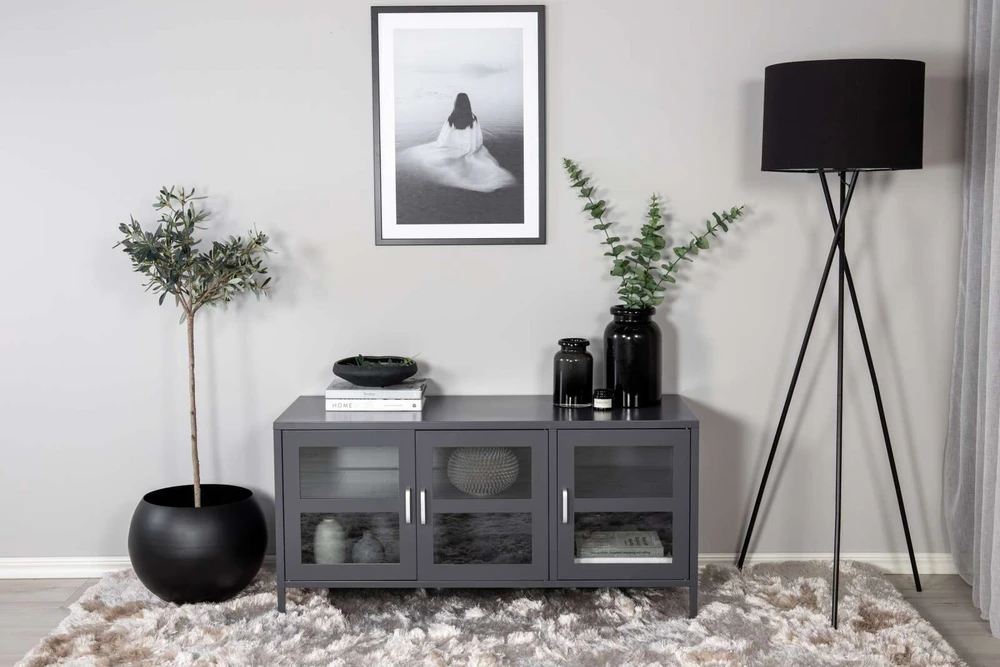 Venture Design Televizoriaus stovas, Acero, 80x43x97 cm, šviesiai pilka