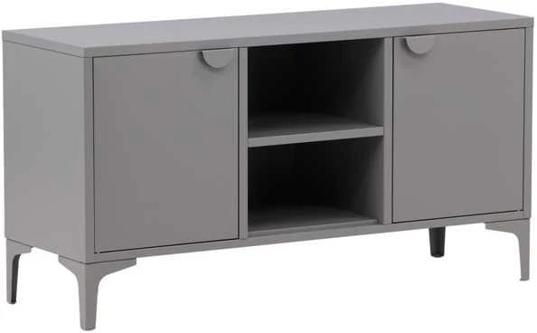 Venture Design Televizoriaus stovas, Piringas, 120x63 cm, Pilka