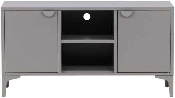 Venture Design Televizoriaus stovas, Piringas, 120x63 cm, Pilka
