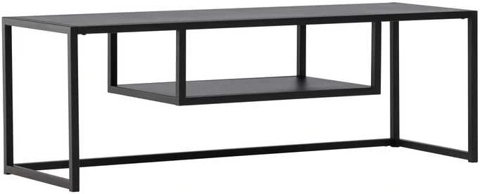 Venture Design Televizoriaus stovas, Riverside, 120x40 cm, Juodas
