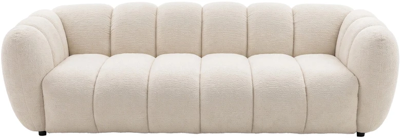 Venture Design trivietė sofa Bobo, smėlio spalvos, poliesteris