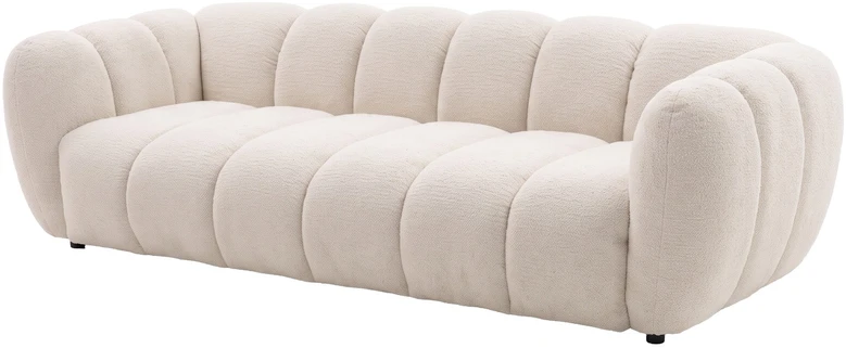 Venture Design trivietė sofa Bobo, smėlio spalvos, poliesteris