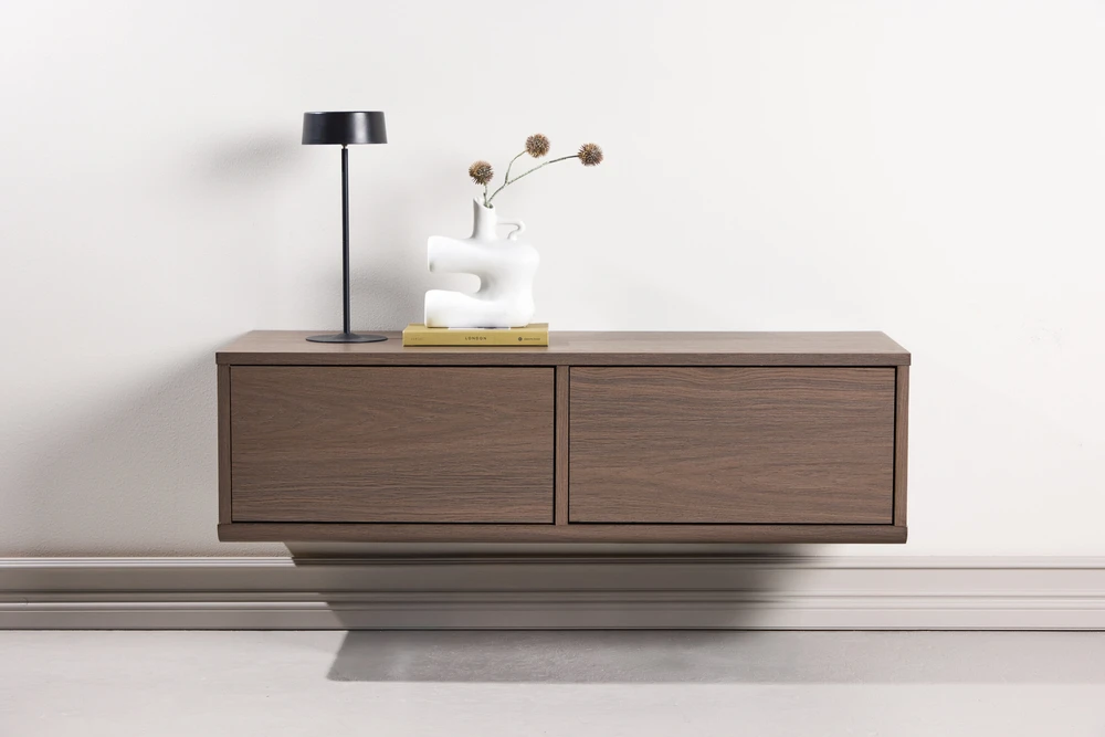 Venture Design TV staliukas Dragh 100x35x28 cm Rudas MDF