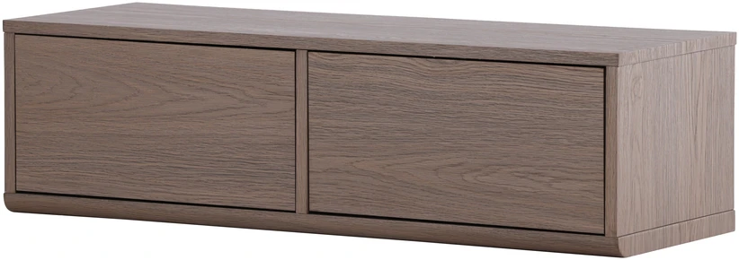 Venture Design TV staliukas Dragh 100x35x28 cm Rudas MDF