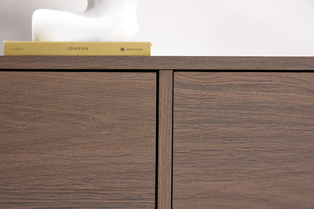 Venture Design TV staliukas Dragh 100x35x28 cm Rudas MDF