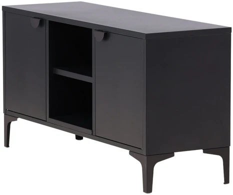 Venture Design TV stovas Piring juodas plienas
