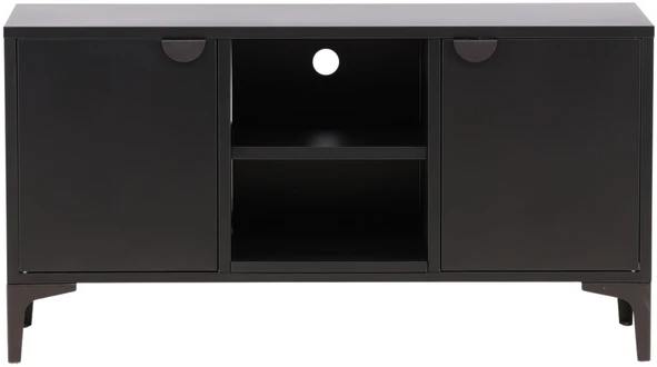 Venture Design TV stovas Piring juodas plienas