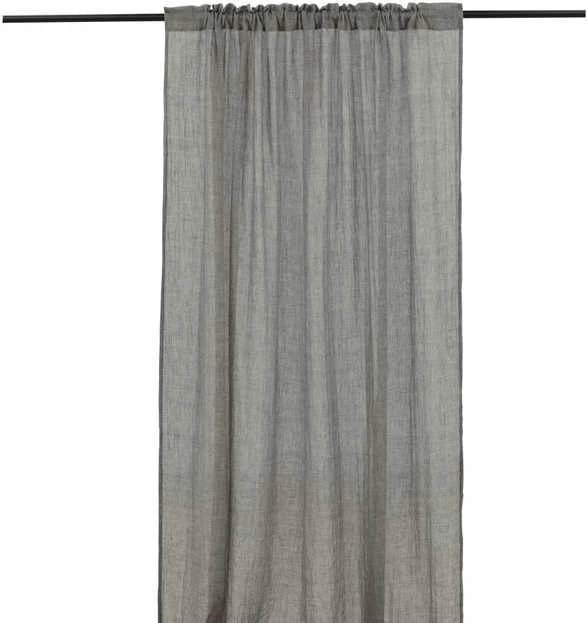 Venture Design Užuolaida, Elena, 135x240 cm, Juoda