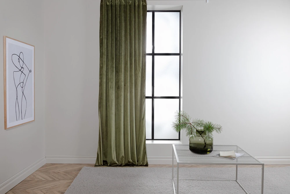 Venture Design Užuolaida, Mary, 135x250 cm, Žalia
