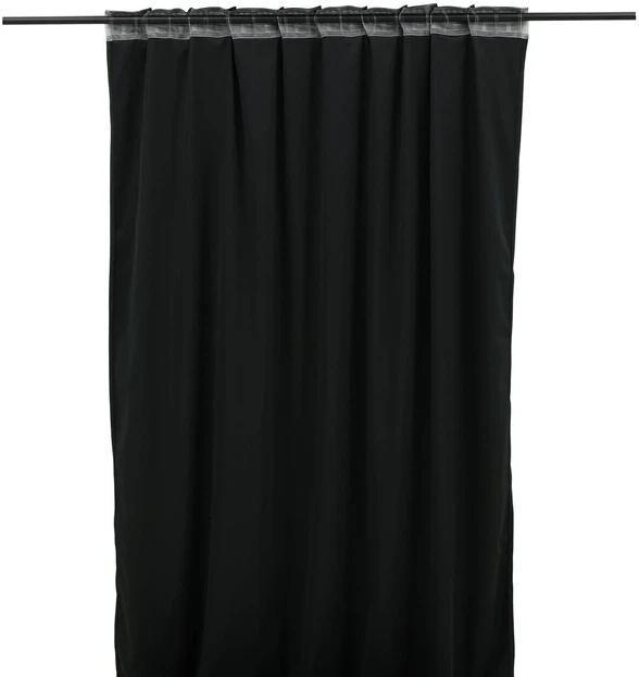 Venture Design Užuolaida, Mary, 135x250 cm, Juoda