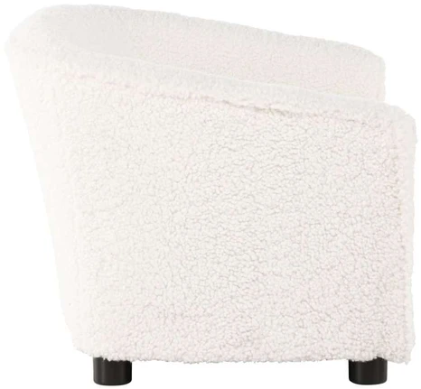 Venture Design Vaikiška sofa, Måna, 72x44 cm, Balta