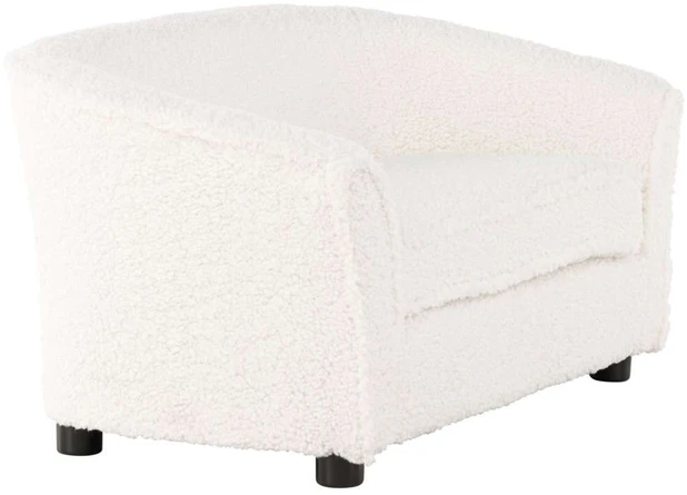 Venture Design Vaikiška sofa, Måna, 72x44 cm, Balta