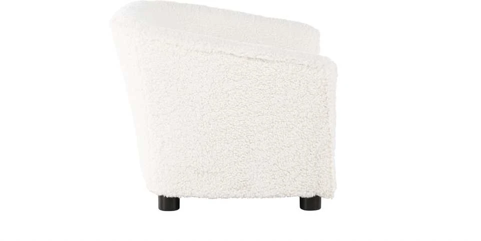 Venture Design Vaikiška sofa, Måna, 72x44 cm, Balta