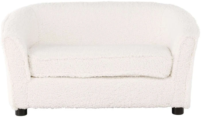 Venture Design Vaikiška sofa, Måna, 72x44 cm, Balta